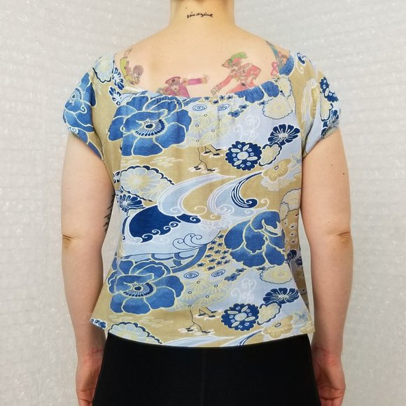 SOLD🌈 1990s 725 Originals peasant blouse - Picture 2 of 4